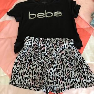 kids girls Bebe outfit